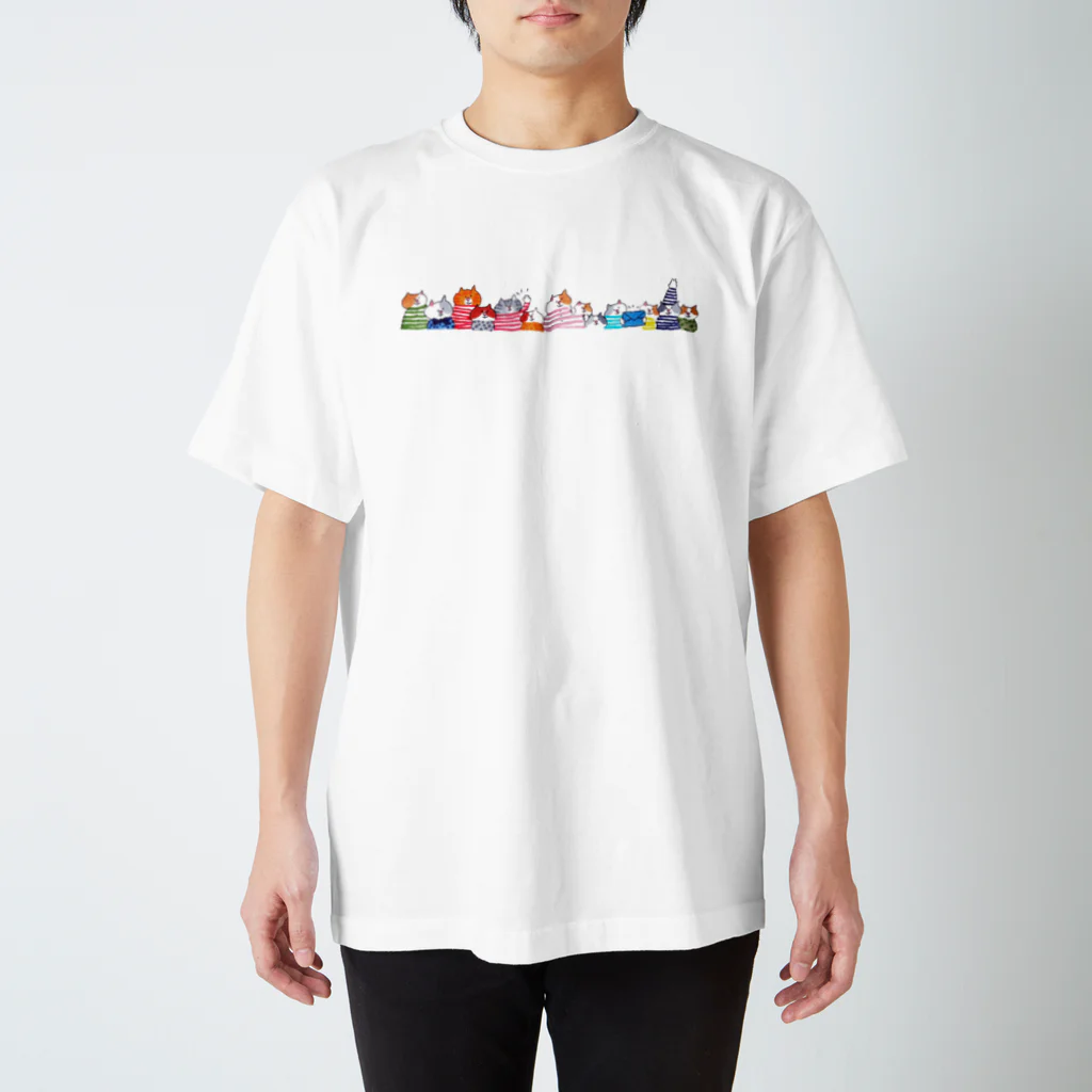 ゆきんこの小さいねこたち Regular Fit T-Shirt