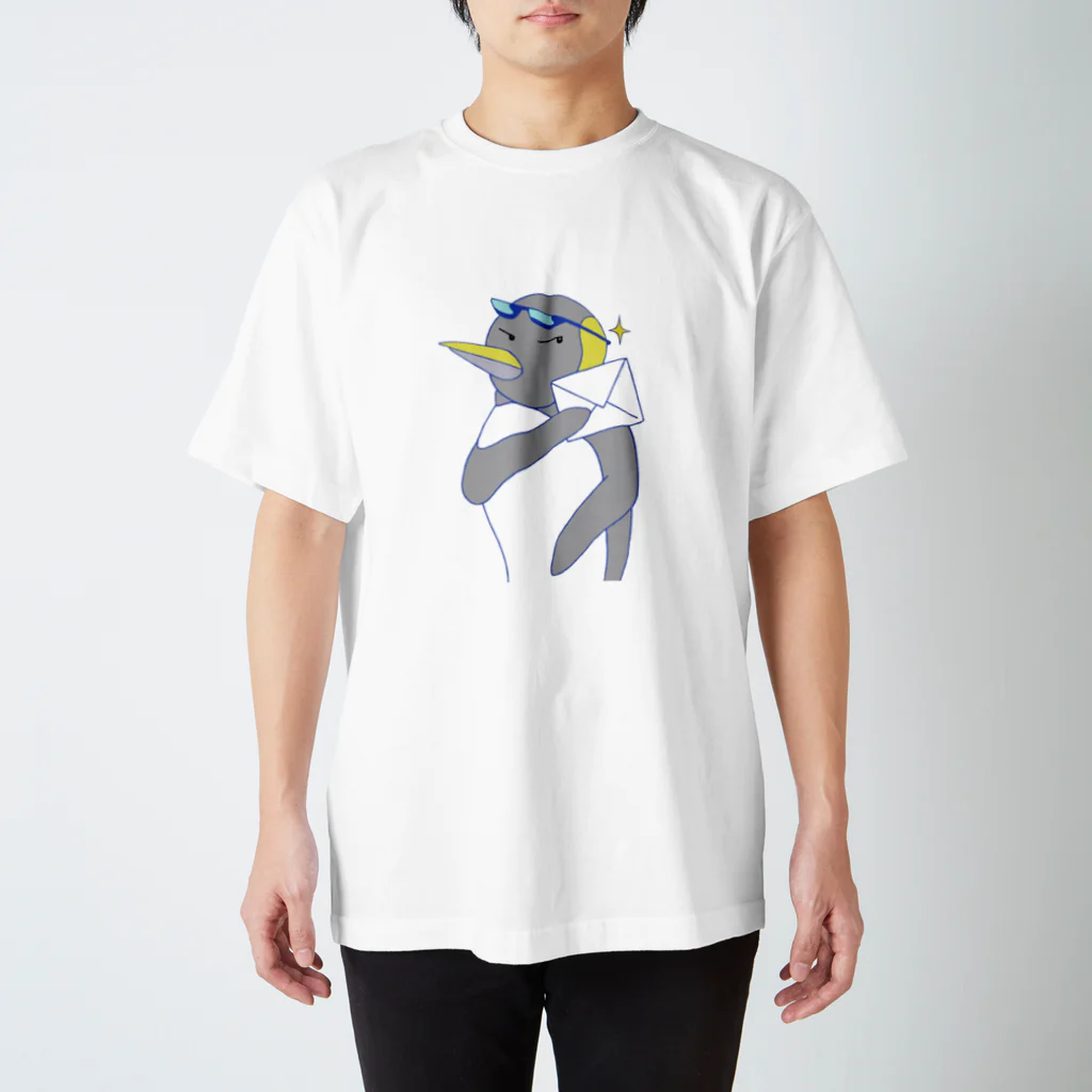 tankovuのクールペンギンメール Regular Fit T-Shirt