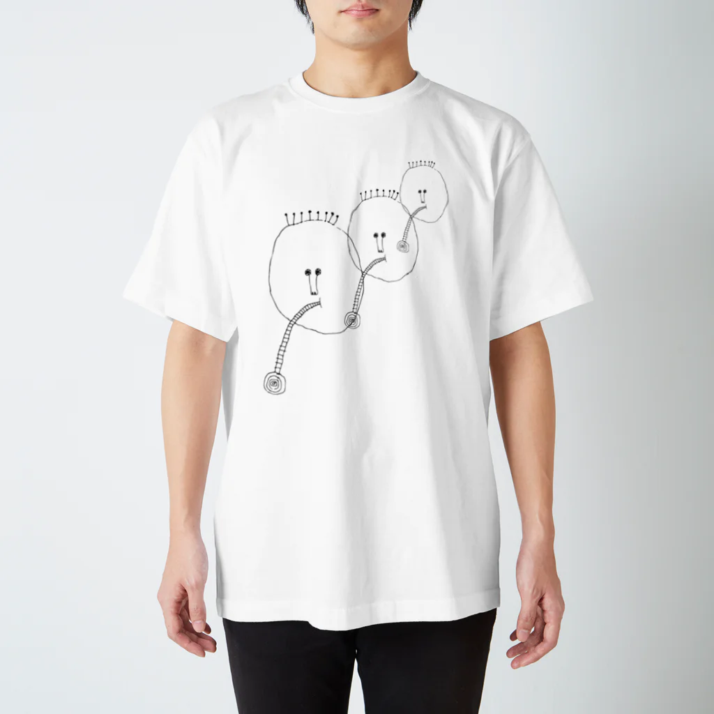 ppoiの「チュルチュル×３」 スタンダードTシャツ