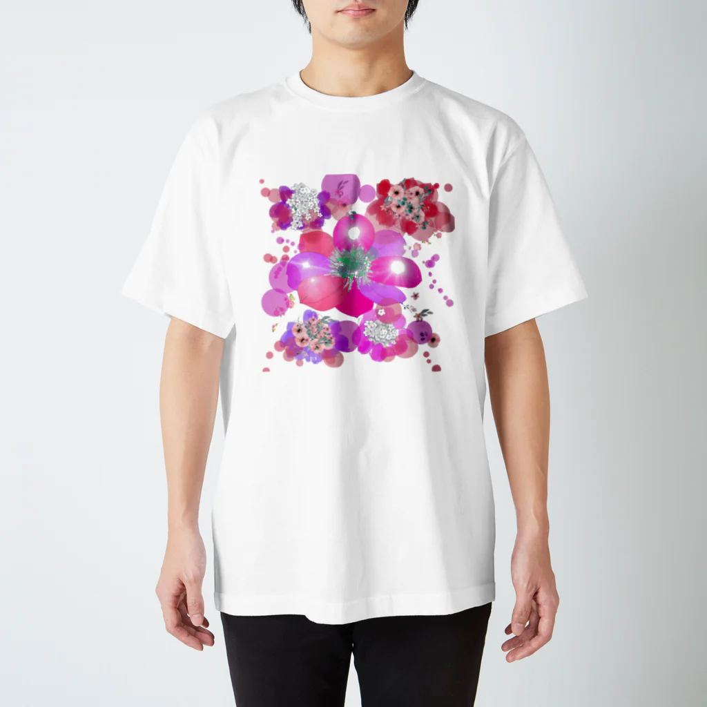 cocoyumi8のキラキラ花まつり Regular Fit T-Shirt