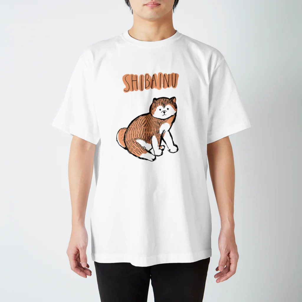 kurogoma.の柴犬 Regular Fit T-Shirt
