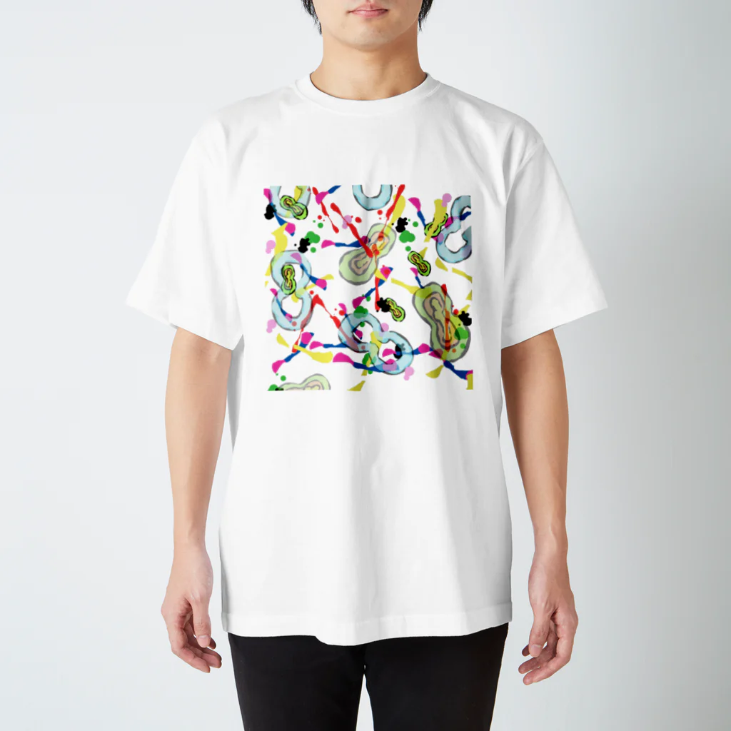 PinKManのポップな弾ける感じ Regular Fit T-Shirt