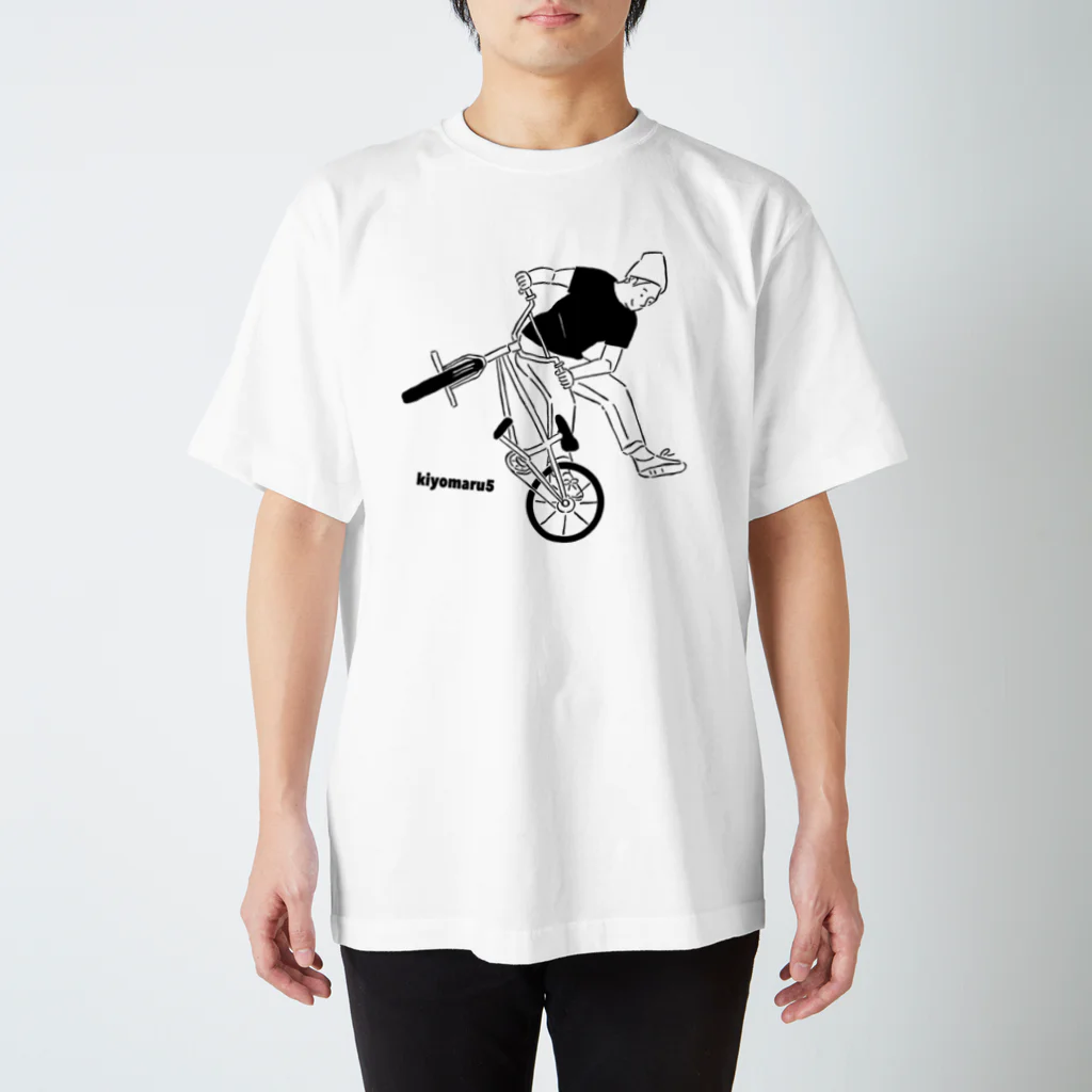 1982 (ｲﾁｷｭｳﾊﾁﾆｲ）のBMX（ロゴあり） Regular Fit T-Shirt