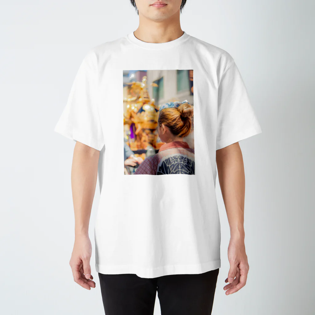 チューニングショップ ツチカマ 写真部の三社祭01 スタンダードTシャツ