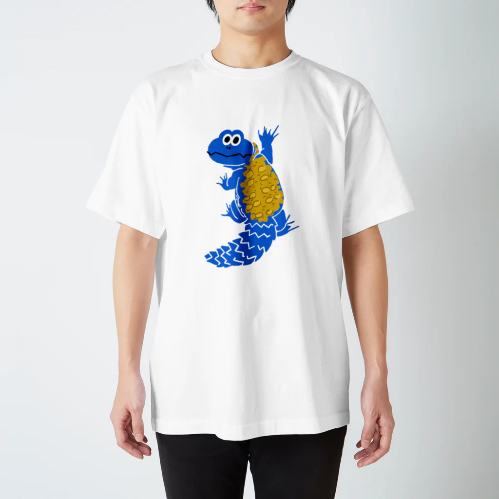 BANANA JERKYのよじ登りトゲオアガマ（フィルビー） スタンダードTシャツ