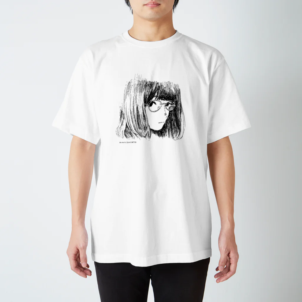 masisusesoのa girl seeing you Regular Fit T-Shirt