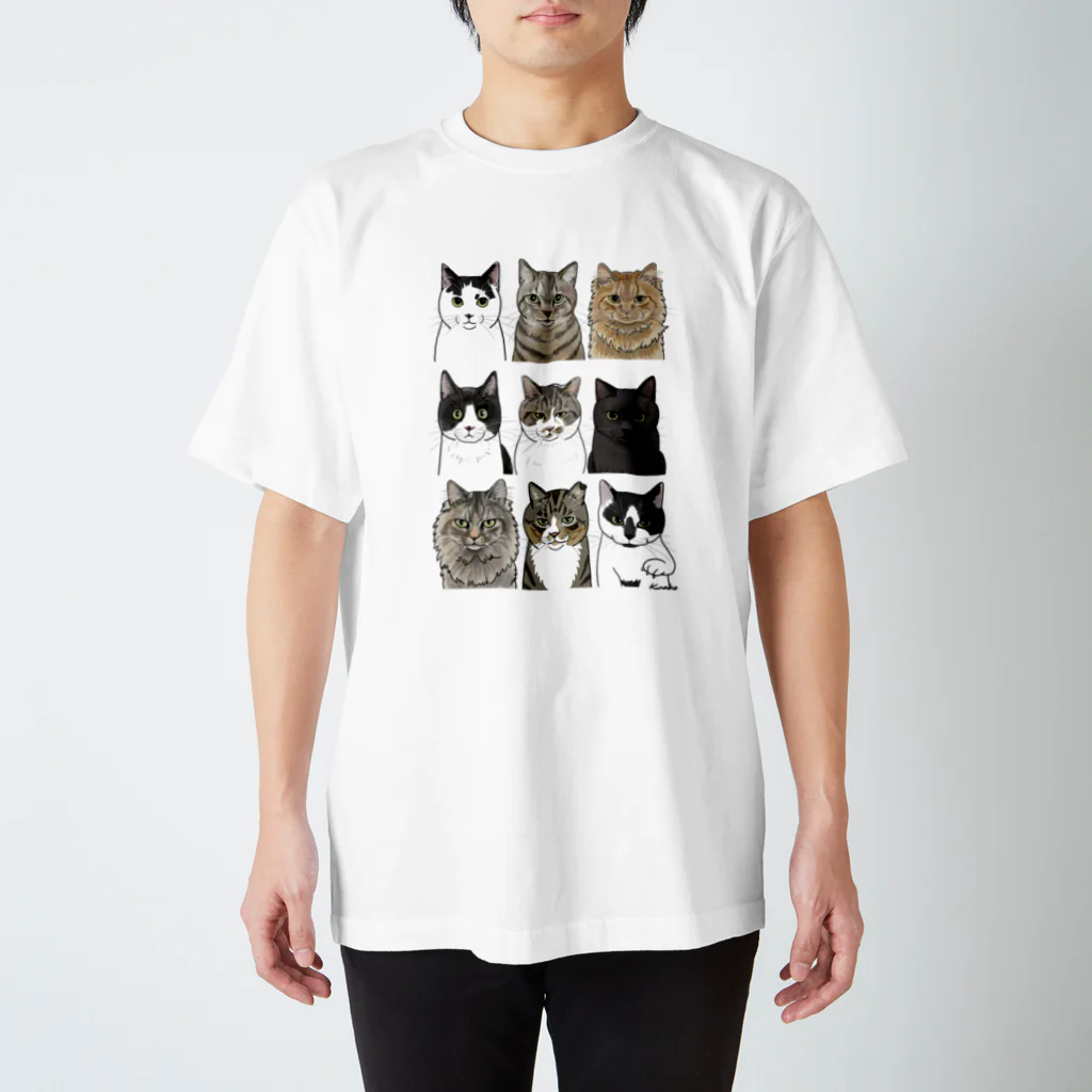 きなこの野良猫１ スタンダードTシャツ