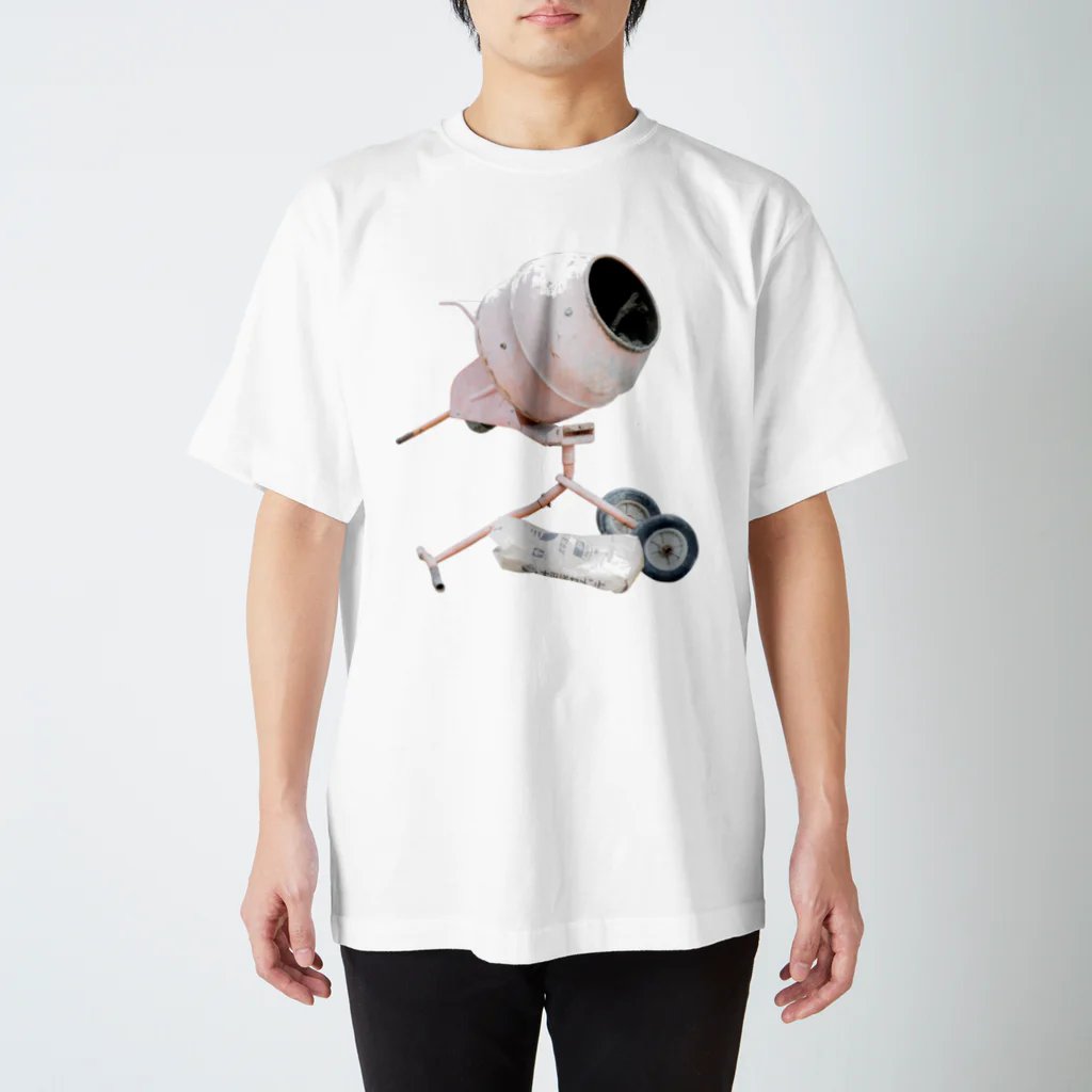 Yusuke Saitohのセメントまぜるやつ Regular Fit T-Shirt