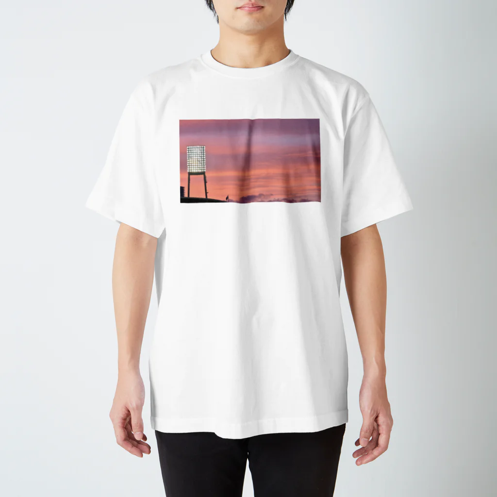 1mur⚾︎のあの日の夕焼け Regular Fit T-Shirt