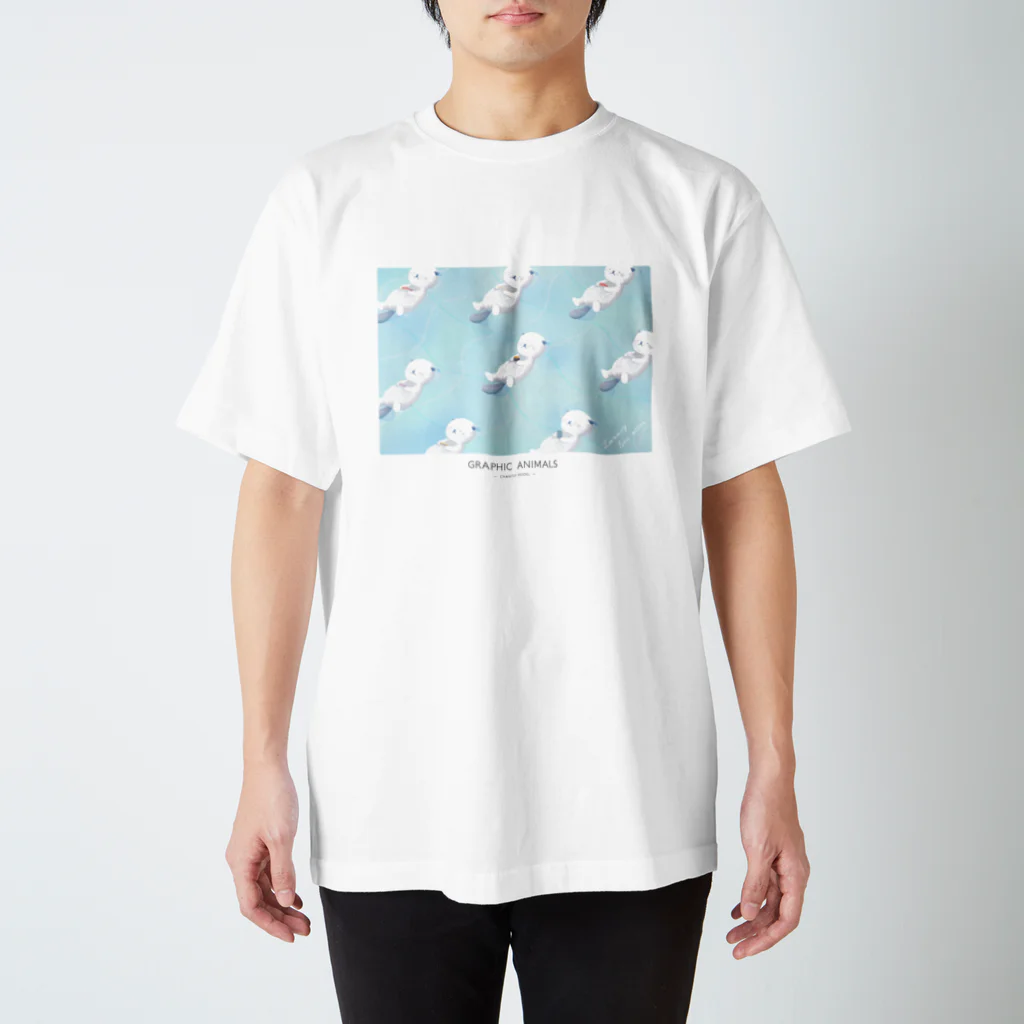 グラフィックアニマルズのtanaka model Regular Fit T-Shirt