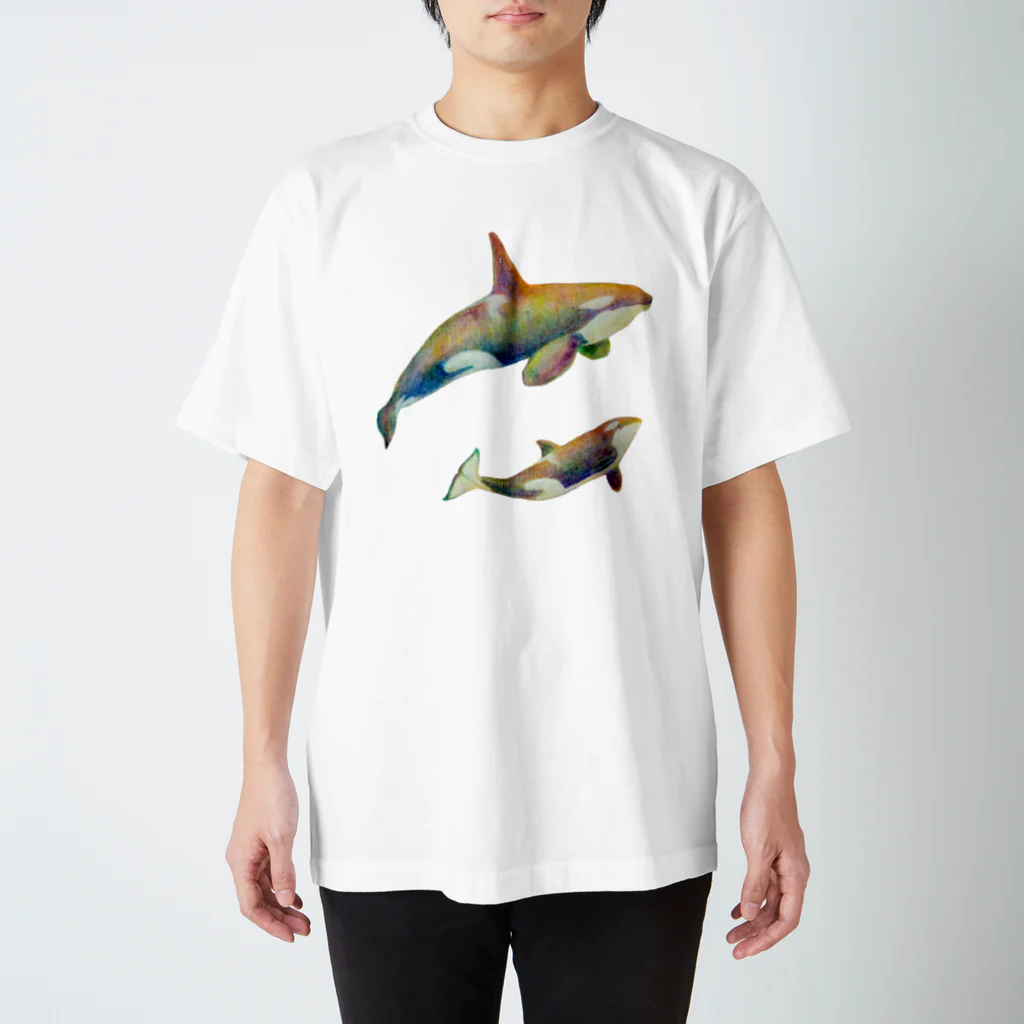 oRartのシャチ Regular Fit T-Shirt