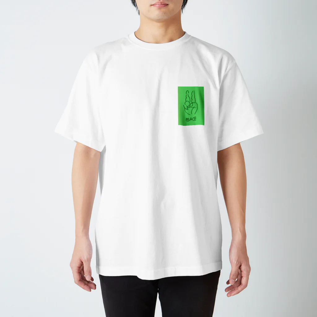 crabeのPEACE Regular Fit T-Shirt