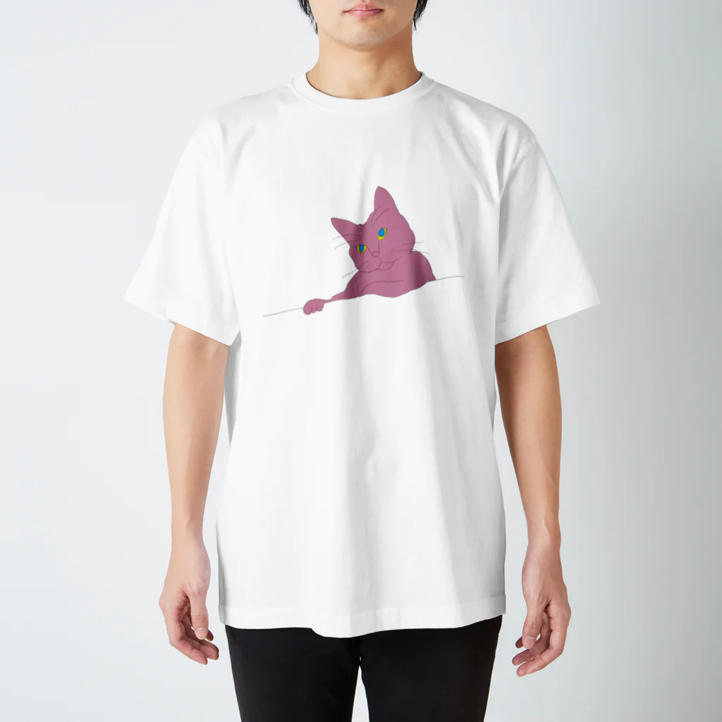 dzdzdzのPINK CAT Regular Fit T-Shirt