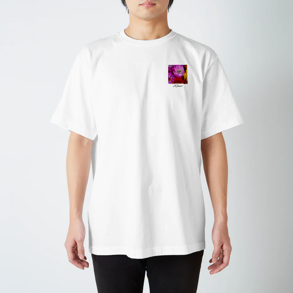 KHouse-8711-yoのニコニコひゃくにちちゃん Regular Fit T-Shirt