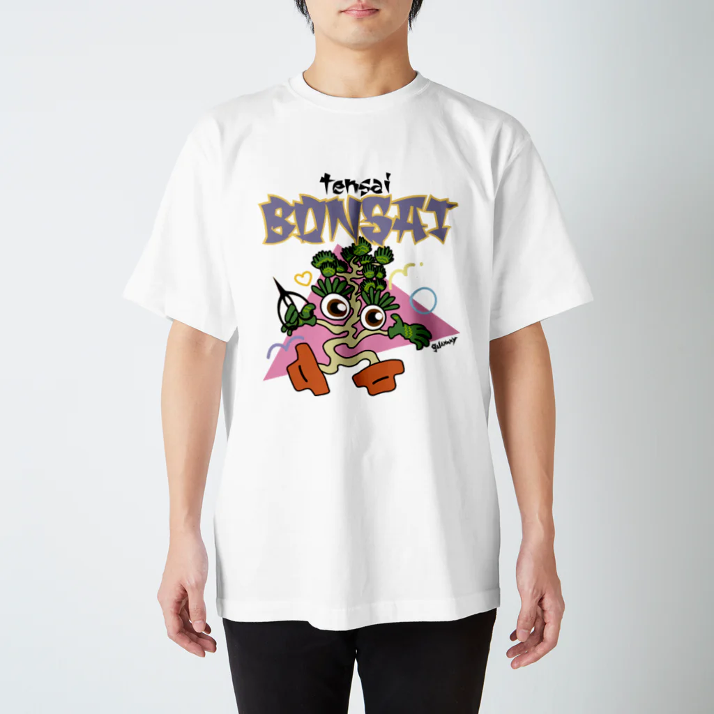 galaxxxyのエビ中の天才盆栽中学生 x galaxxxy コラボレーション Regular Fit T-Shirt