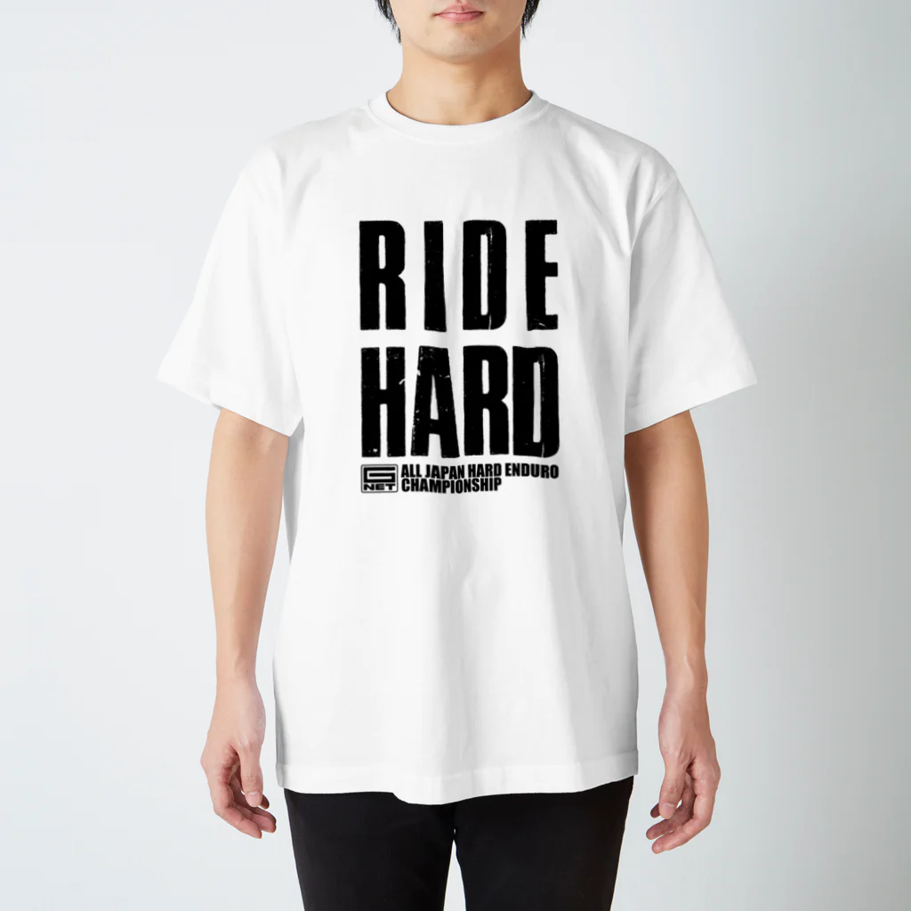 Bikeman_Enduro_ChannelのG-NET OFFICIAL GOODS RIDE HARD  スタンダードTシャツ