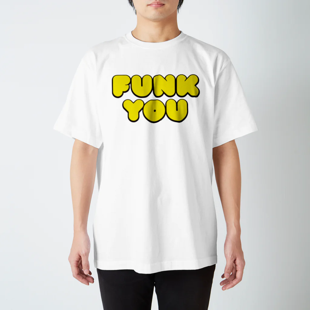 awのFUNK YOU T YLW スタンダードTシャツ