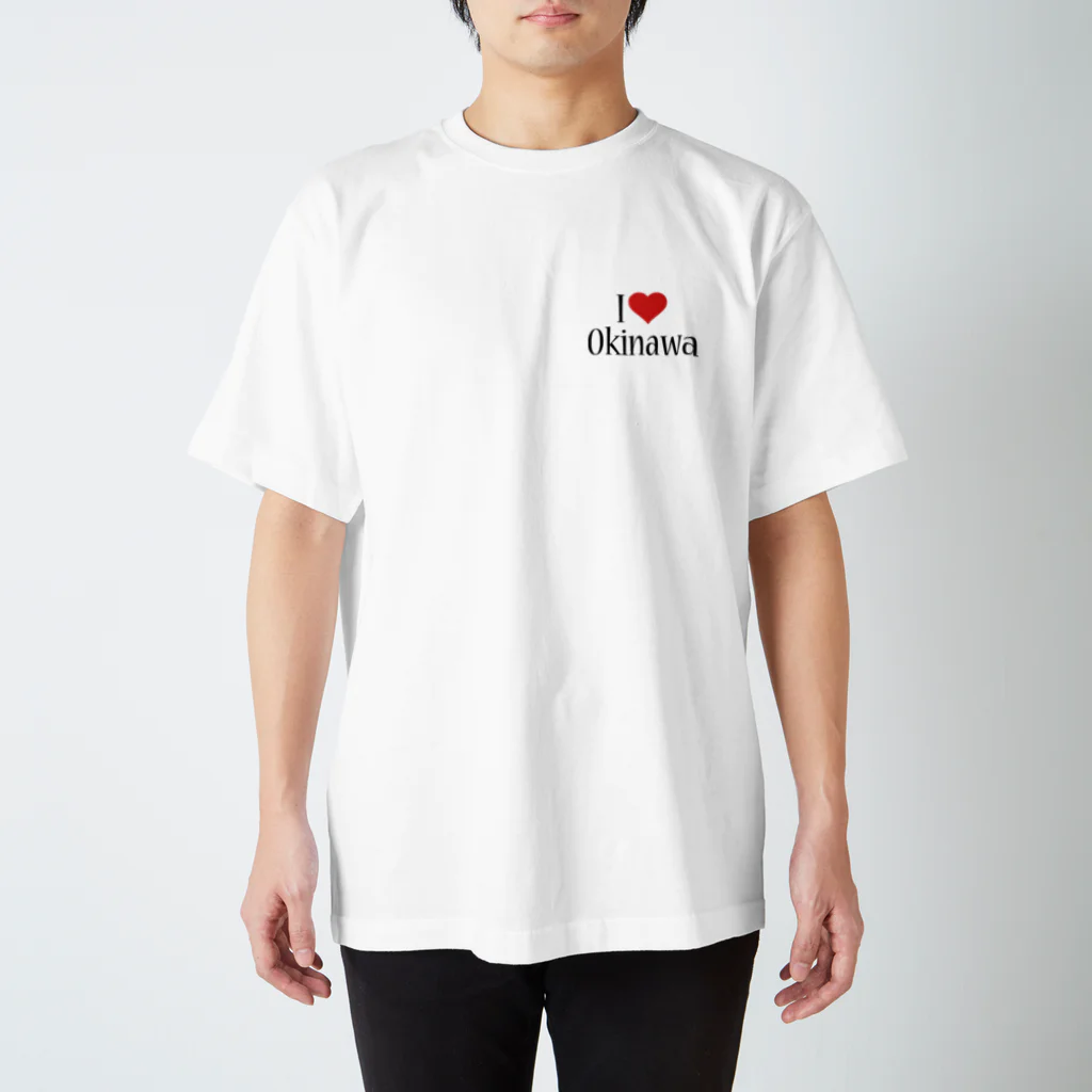 BBdesignのI Love Okinawa Regular Fit T-Shirt