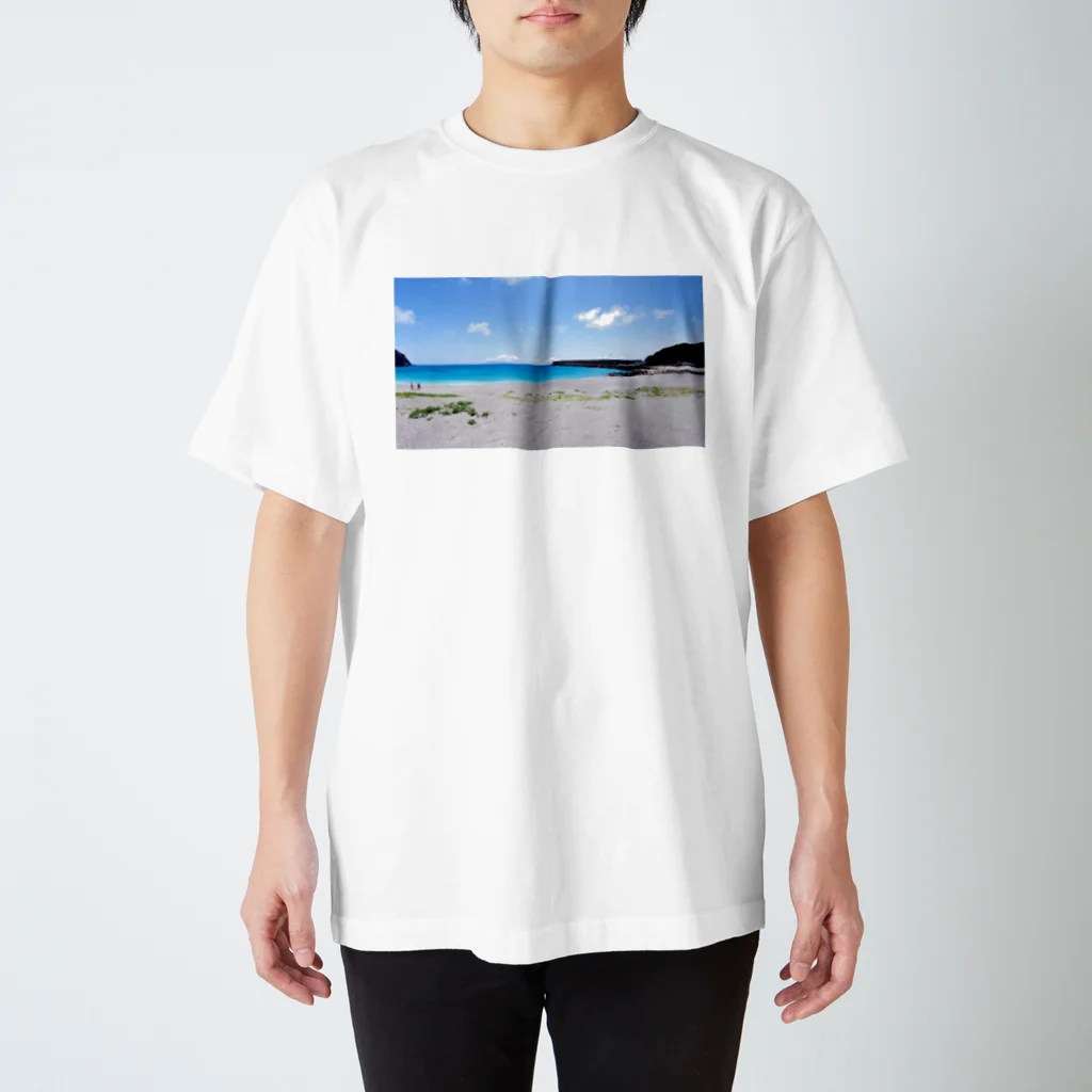 track_1500mの神津島前浜 Regular Fit T-Shirt