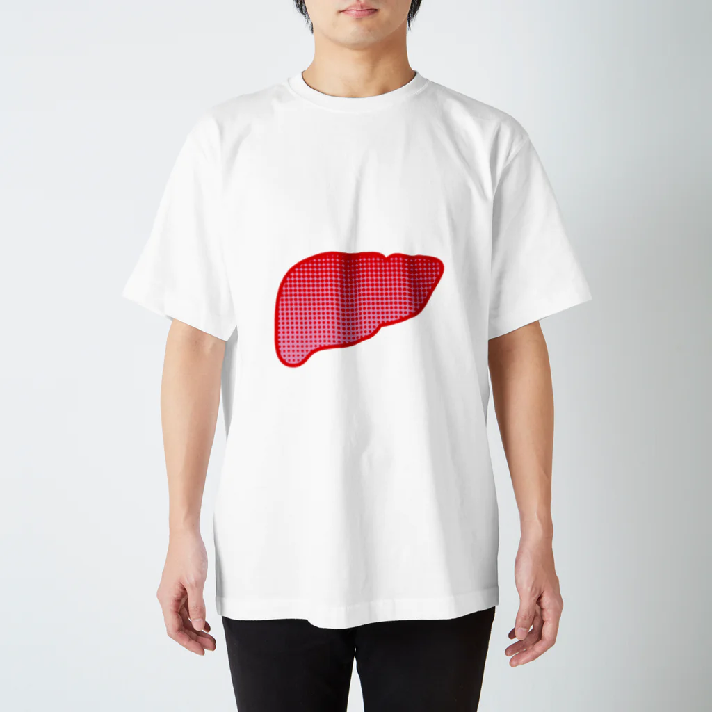 モルTの正常な肝臓 スタンダードTシャツ