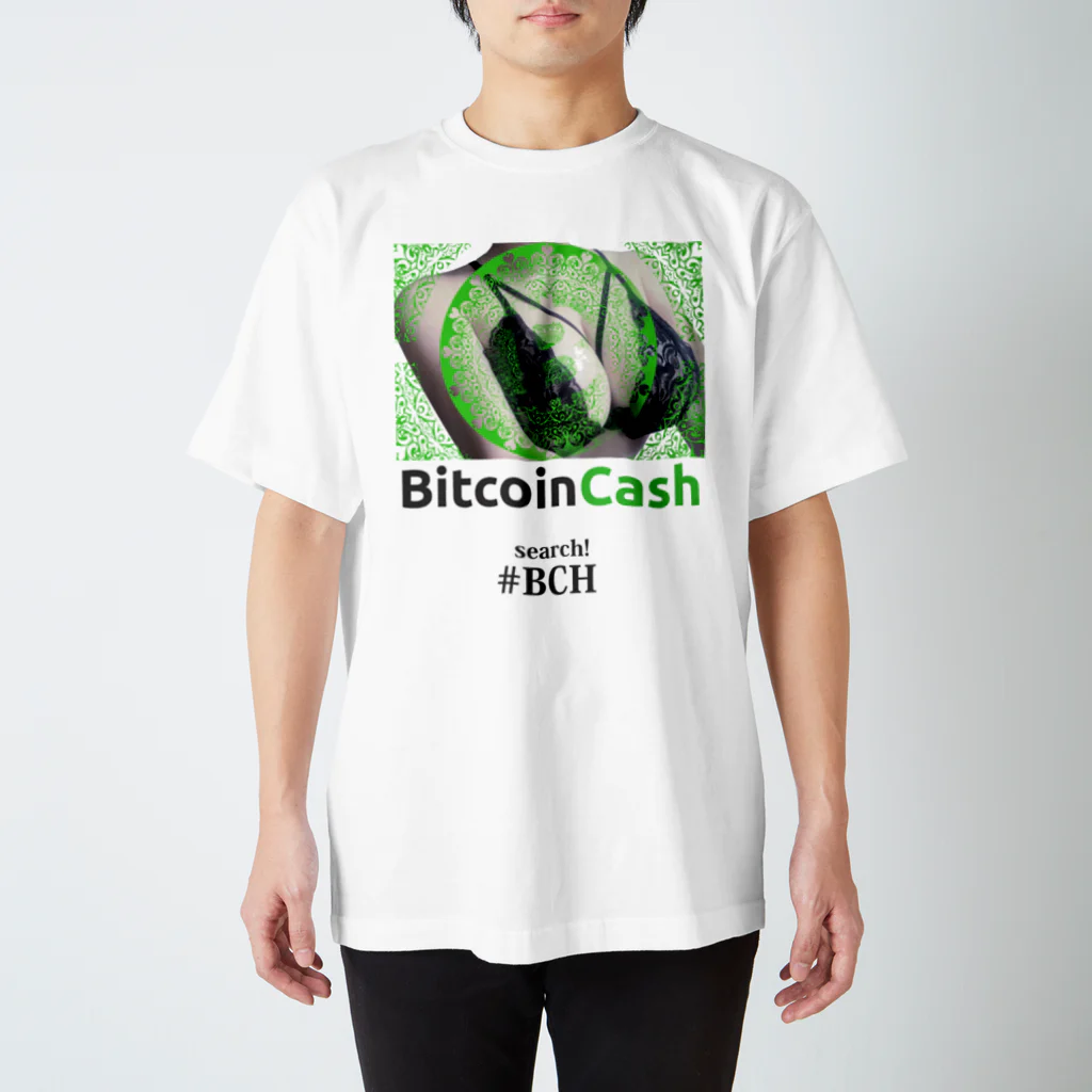 あぶりさーもん🔯Crypto Witchのaburisalmon for BCH. スタンダードTシャツ