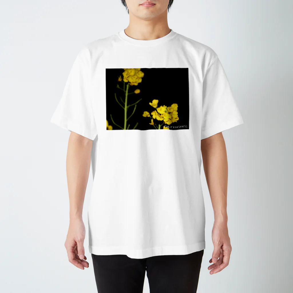 nervousnessの菜の花 nervousness スタンダードTシャツ