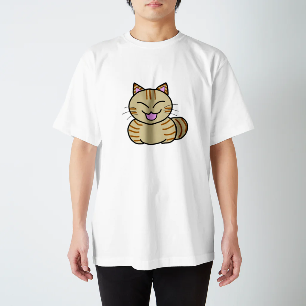 ねこねこにゃんこのねこだぬき スタンダードTシャツ