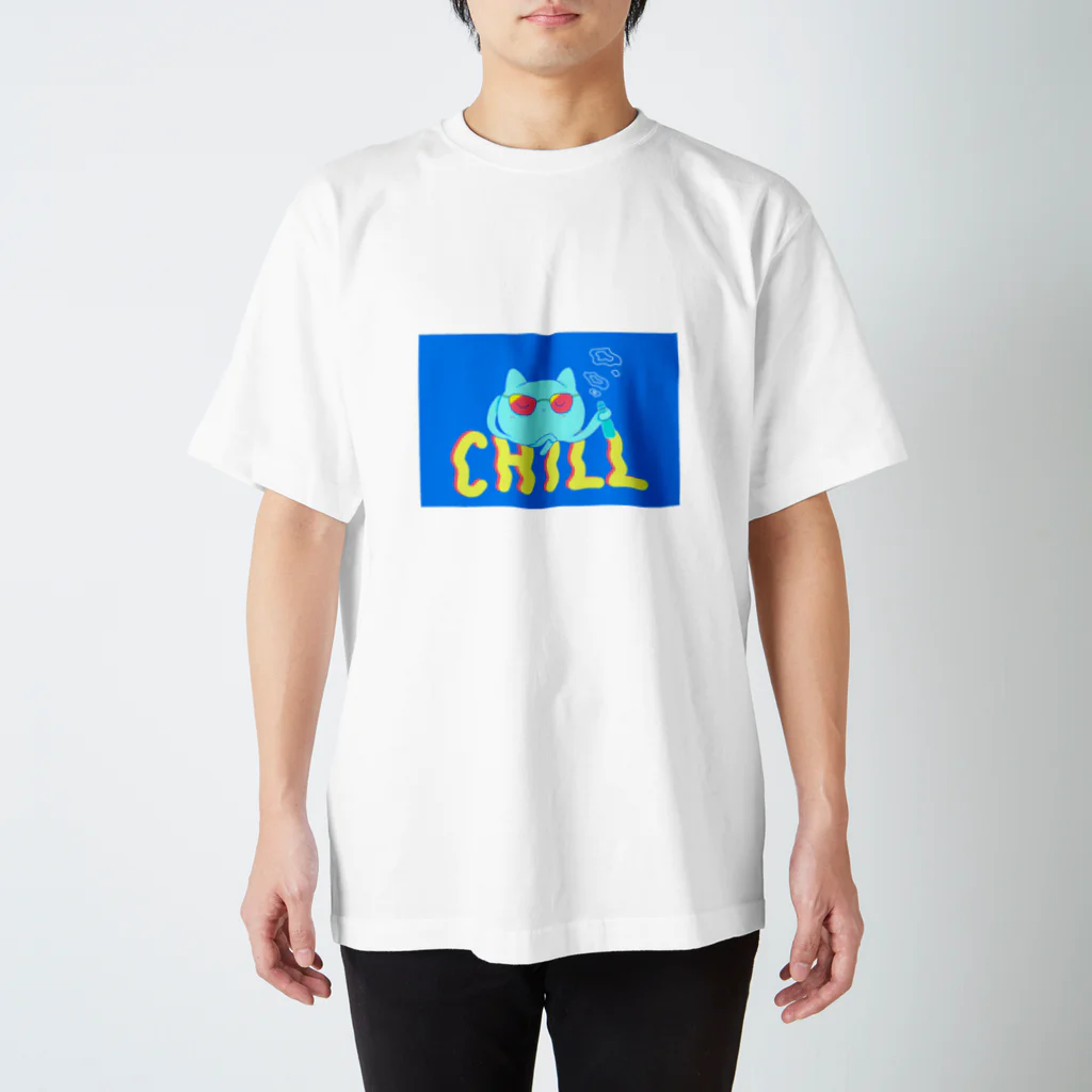 🦑🦐🦀🍒のくらげチルT生 スタンダードTシャツ