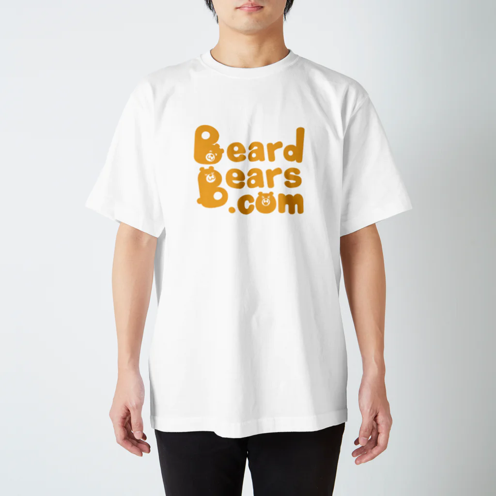 BeardBears.comのBeardBears.com（きいろ） スタンダードTシャツ