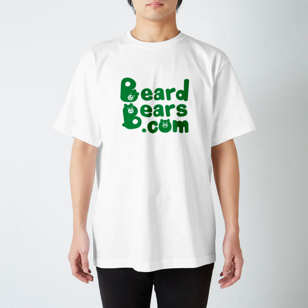 BeardBears.comのBeardBears.com（みどり） スタンダードTシャツ