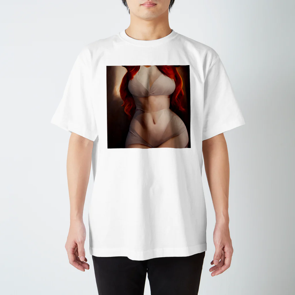 FROM AIの赤髪の美女 Regular Fit T-Shirt