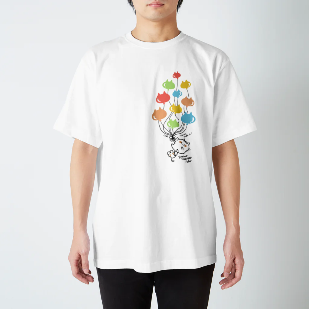 きゃらきゃらマキアートの野性を忘れた猫 Regular Fit T-Shirt