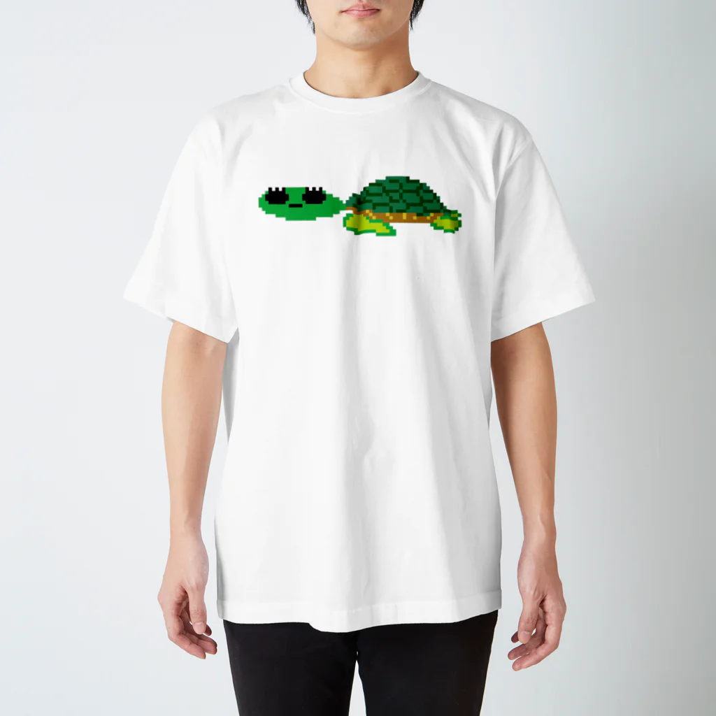 GAMERA3のアオウミガメ Regular Fit T-Shirt