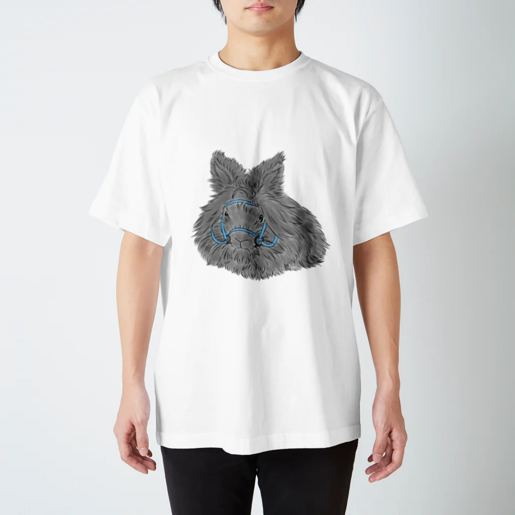 お月見兎温泉の競走兎 Regular Fit T-Shirt
