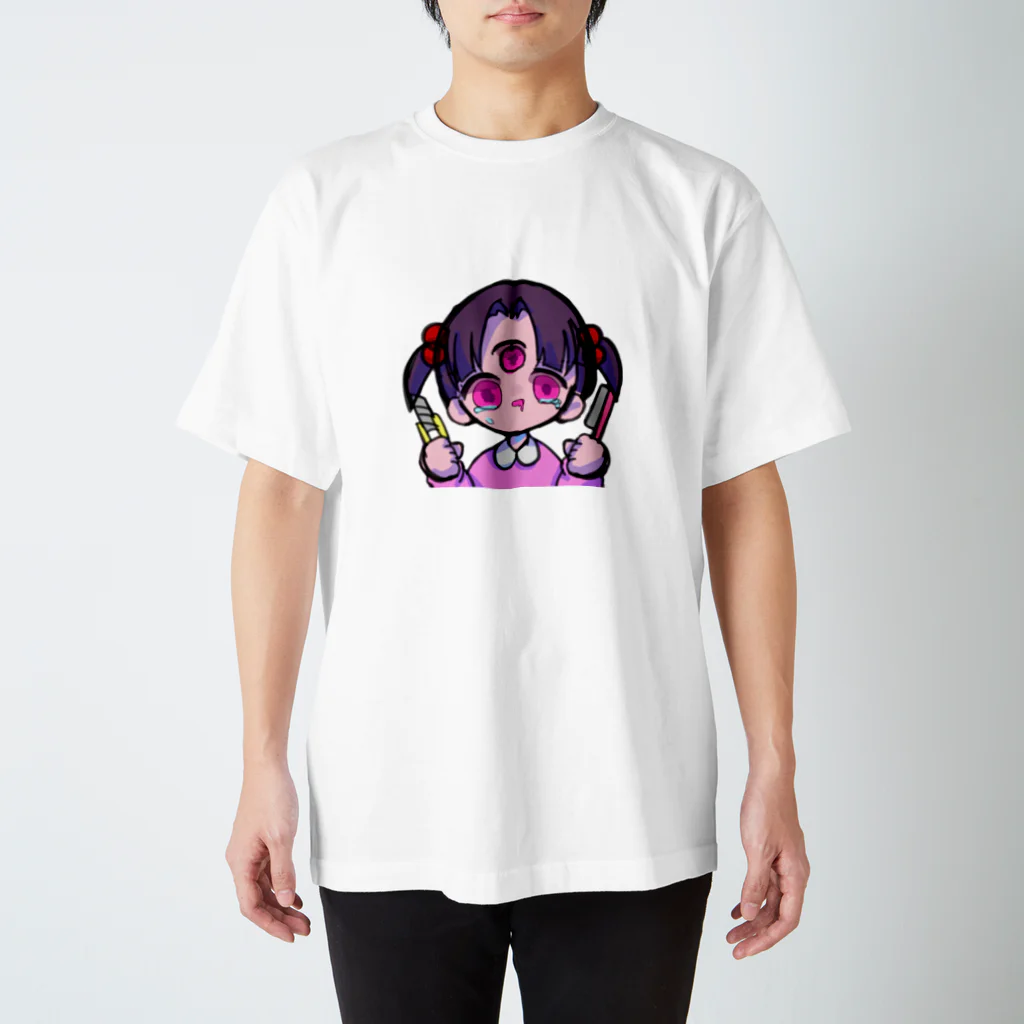 夢乃ぴあのまぢ病み子 スタンダードTシャツ