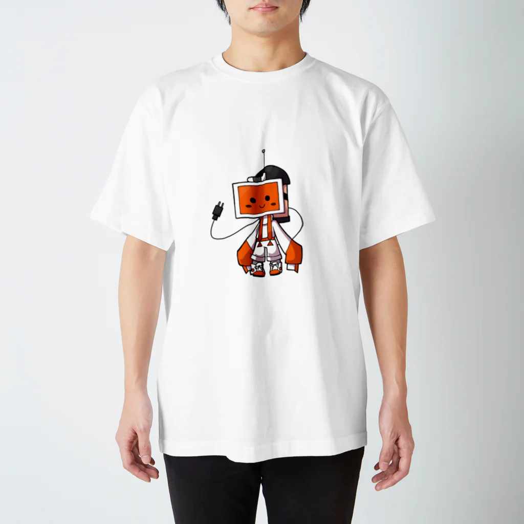 ANIMEの#ROBoT ゴミ絵originaなにこの仔こわい スタンダードTシャツ