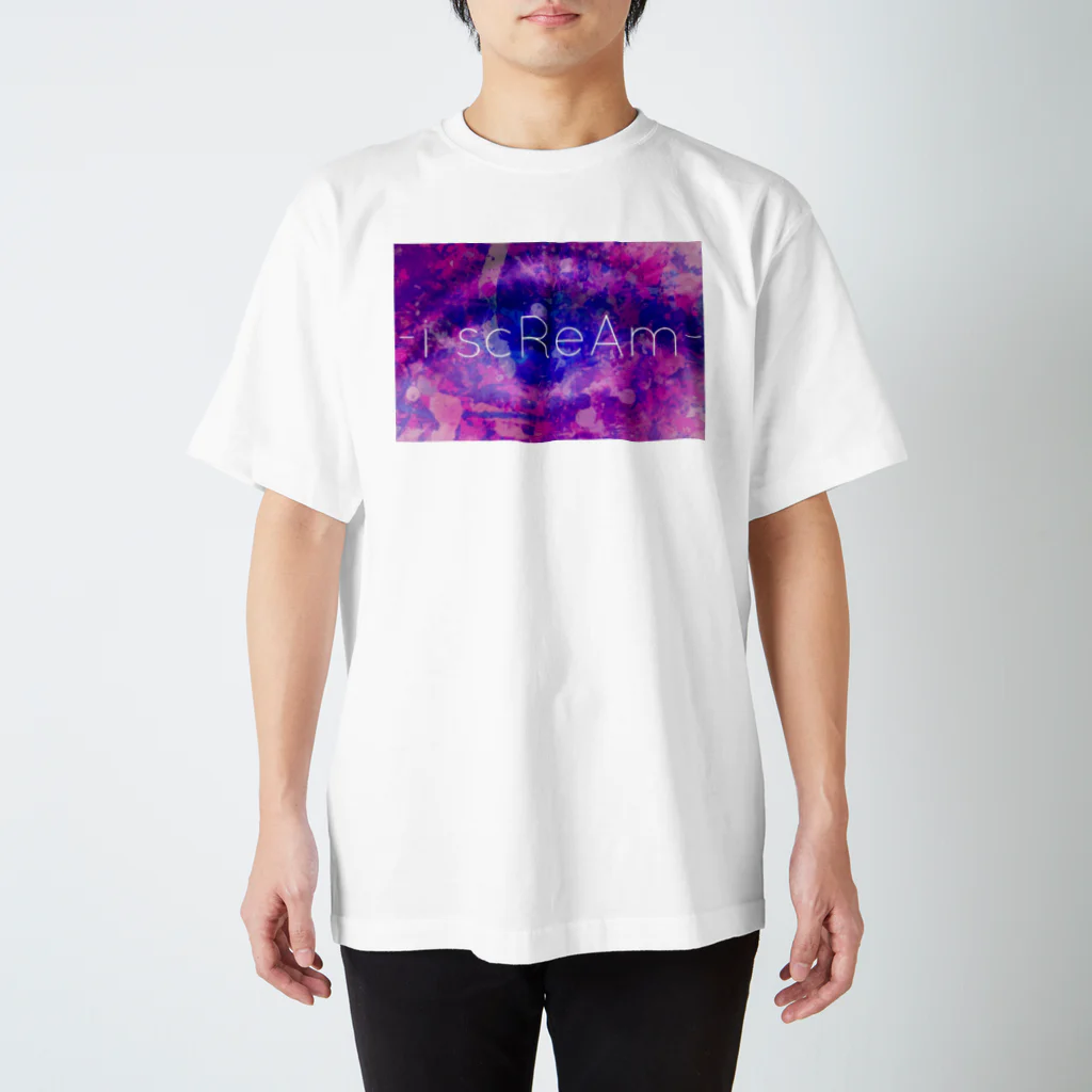 iscReAmのi scReAm (eye color) Regular Fit T-Shirt