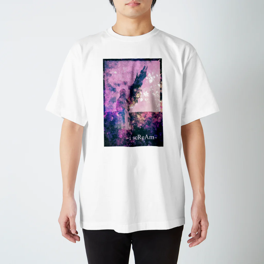 Fum!yaのi scReAm (Wing) Regular Fit T-Shirt