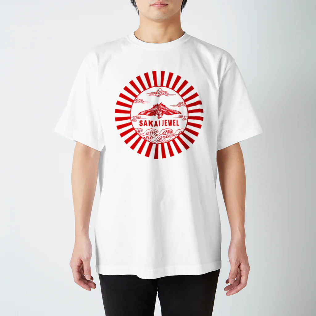 KanakoNezzzのSAKAI JAPAN 紅 スタンダードTシャツ