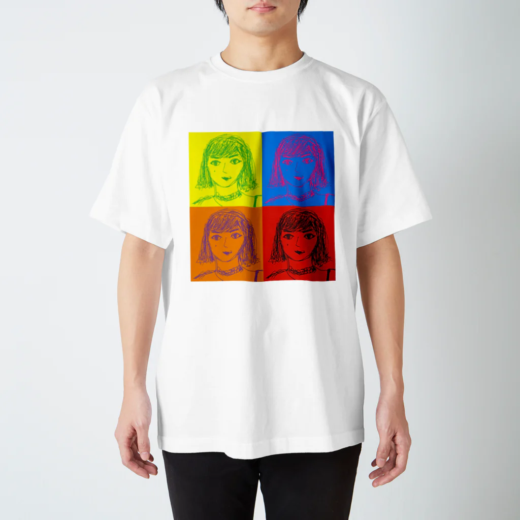 こおパンの少女A スタンダードTシャツ