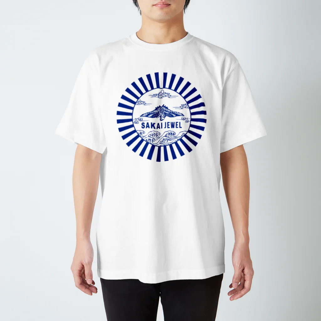 KanakoNezzzのSAKAI JAPAN 藍 スタンダードTシャツ