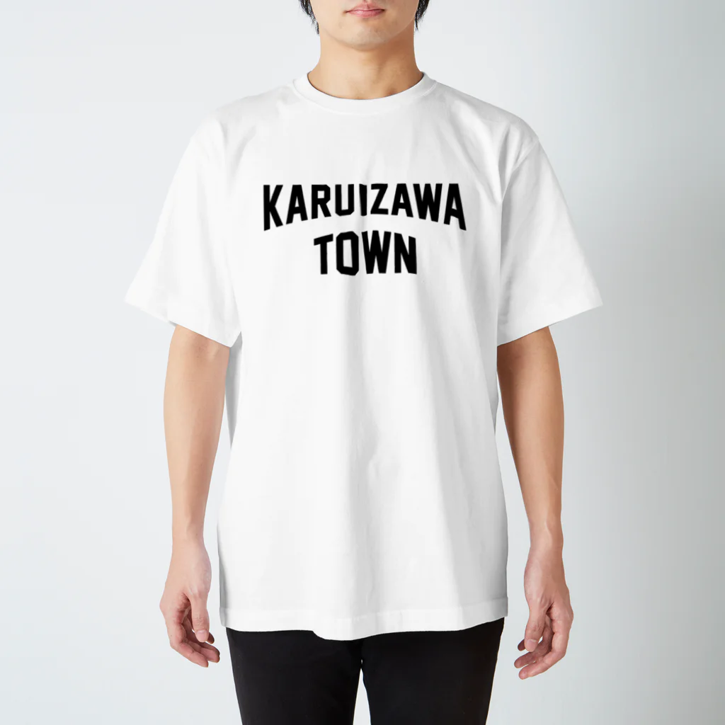 JIMOTOE Wear Local Japanの軽井沢町 KARUIZAWA TOWN スタンダードTシャツ