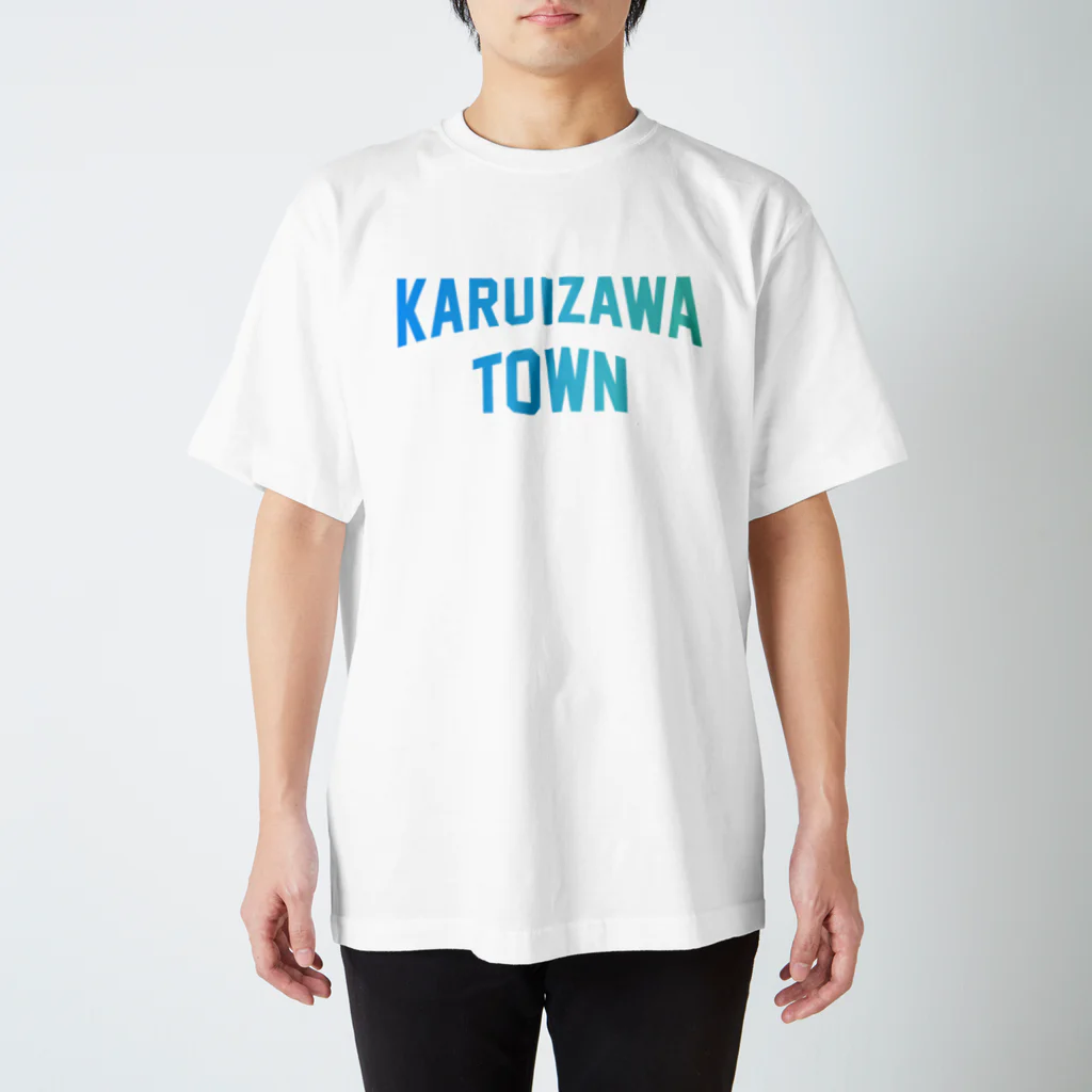 JIMOTOE Wear Local Japanの軽井沢町 KARUIZAWA TOWN スタンダードTシャツ