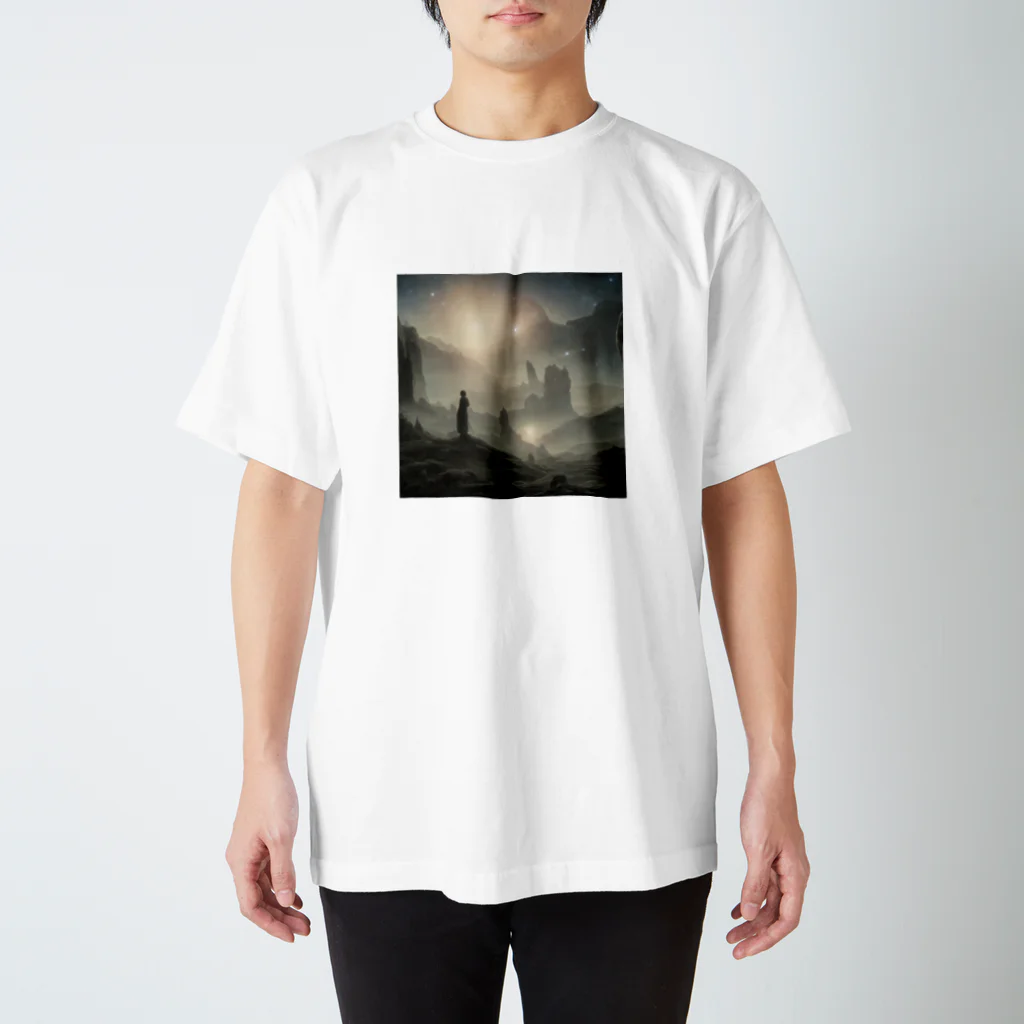 stable-diffusionの銀河の夢 Regular Fit T-Shirt