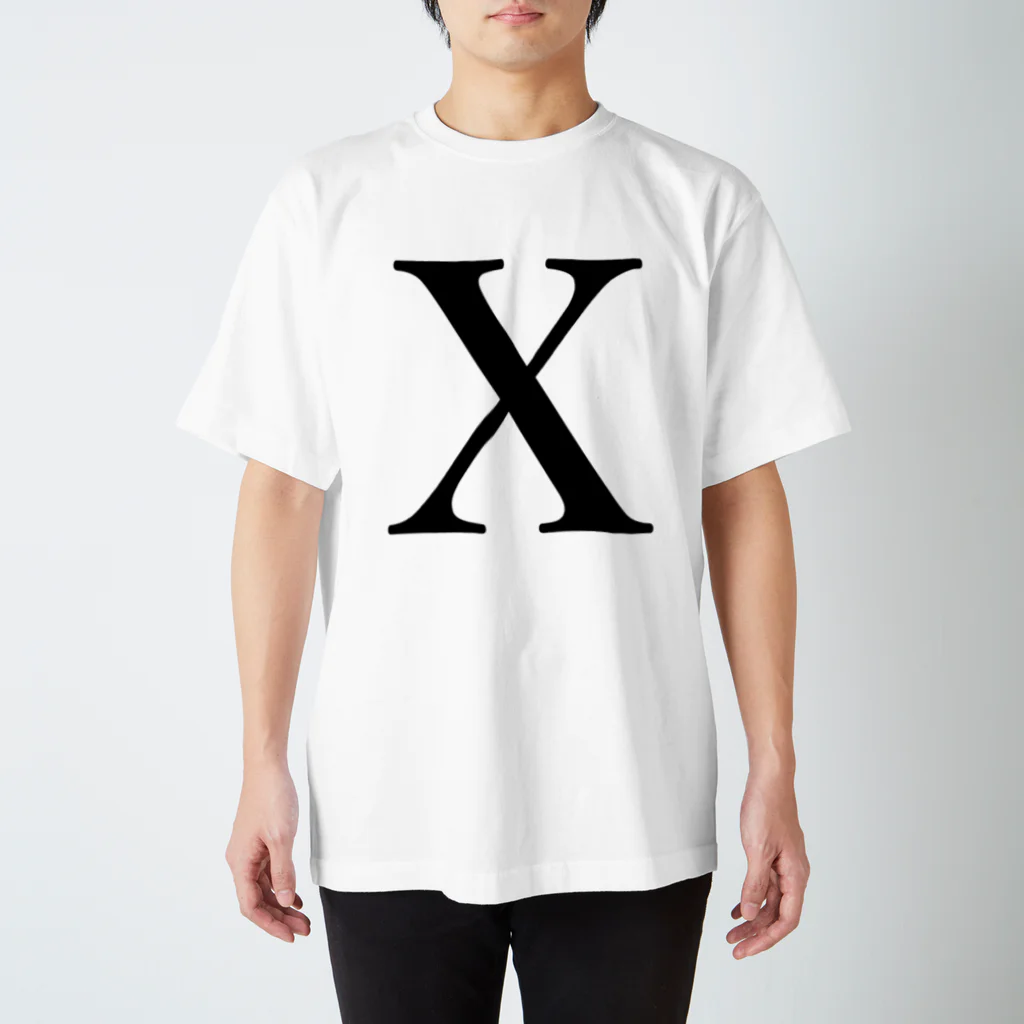 壱嘉 桃一のX スタンダードTシャツ