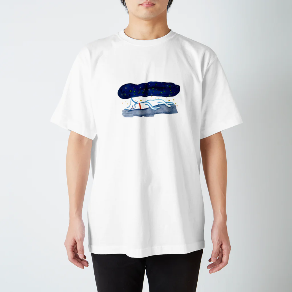 sabu6oの夜空のかけぶとん Regular Fit T-Shirt