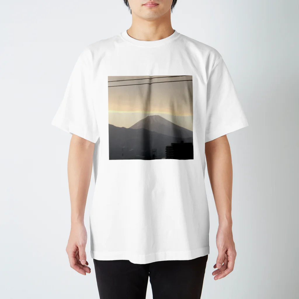 lEYwbsgjlZttATnの富士山 Regular Fit T-Shirt