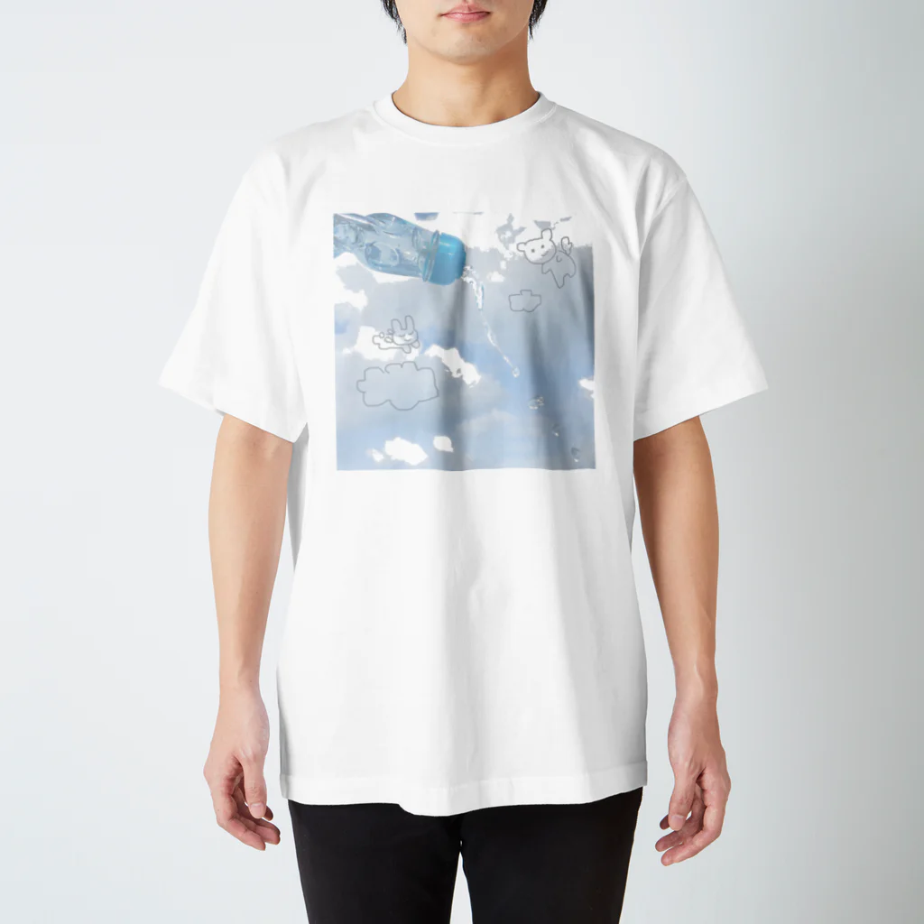 metoloshopのみずいろそらいろ Regular Fit T-Shirt