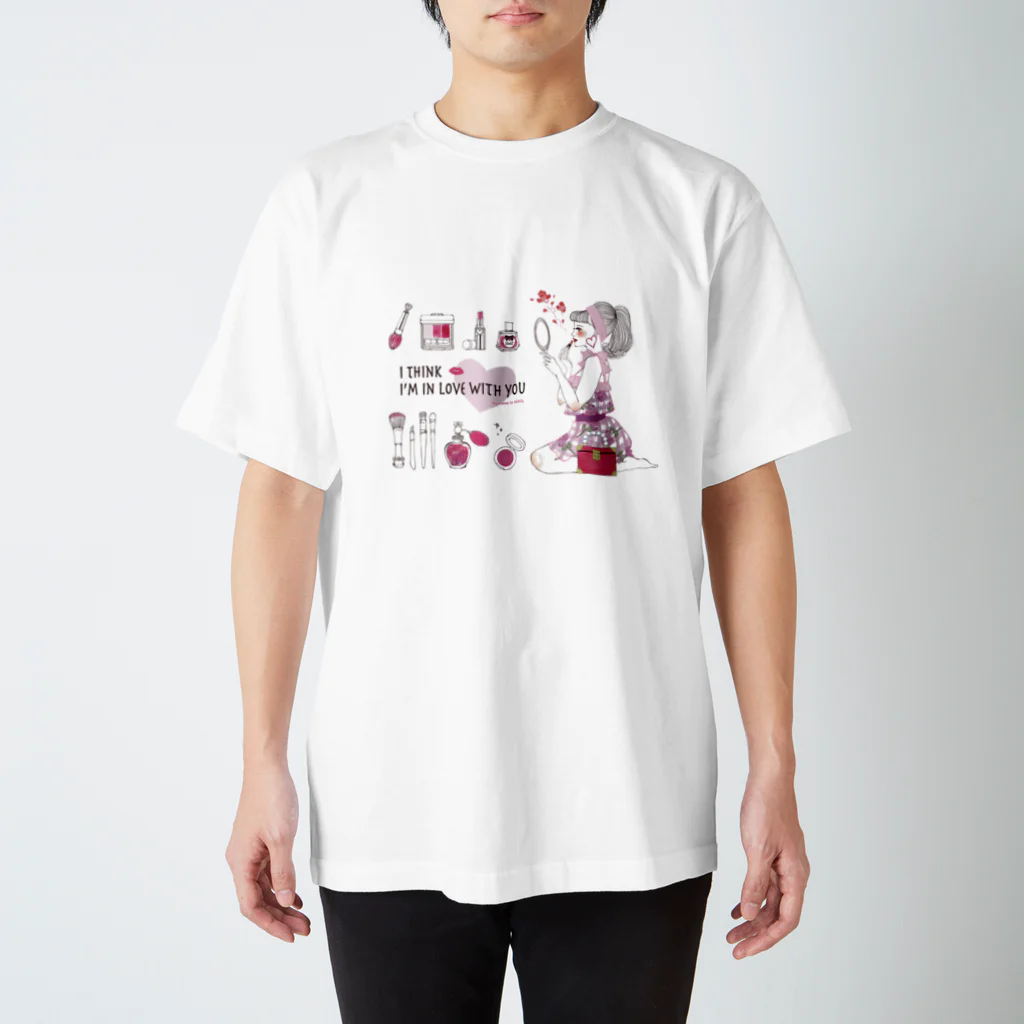 Illust goodsのLOVE COSME Regular Fit T-Shirt