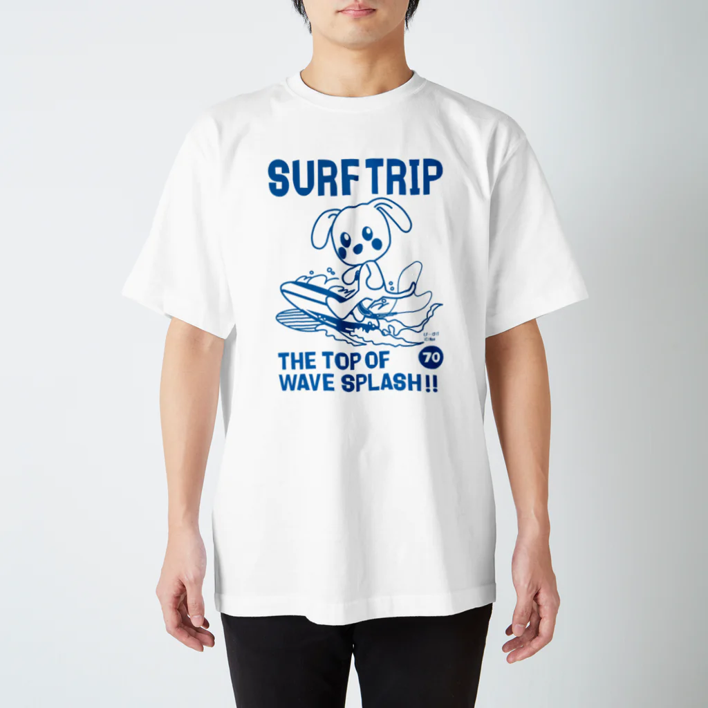 NaoのSURF-TRIP(ぴーすけ) Regular Fit T-Shirt